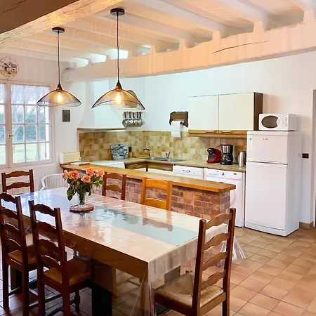 Maison Charmante A Avec Grand Jardin Clos בית נופש Tours-en-Vimeu